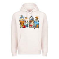 Pale Pink art teacher coffee cups Premium Hoodie - Zillion Design Studio