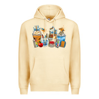 Pina Colada art teacher coffee cups Premium Hoodie - Zillion Design Studio
