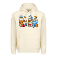 Sandshell art teacher coffee cups Premium Hoodie - Zillion Design Studio