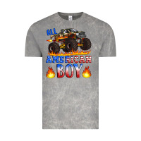 All American Boy Monster Truck Vintage Tee | Teevron