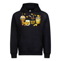 Black ice hockey coffee cups Urban Hoodie - Zillion Design Studio