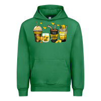 Emerald ice hockey coffee cups Urban Hoodie - Zillion Design Studio