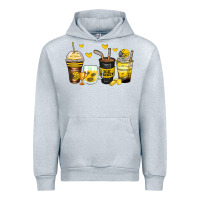 Heather Grey ice hockey coffee cups Urban Hoodie - Zillion Design Studio