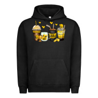 Pigment Black ice hockey coffee cups Urban Hoodie - Zillion Design Studio
