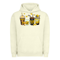 Pigment Pistachio ice hockey coffee cups Urban Hoodie - Zillion Design Studio