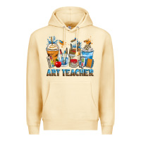 Pina Colada art teacher coffee cups Premium Hoodie - Zillion Design Studio