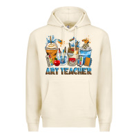 Tofu art teacher coffee cups Premium Hoodie - Zillion Design Studio