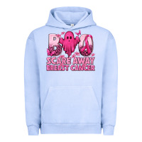 Pigment Grape Ice Boo Scare Away Breast Cancer Urban Hoodie - texasbilliewilder