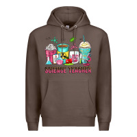 Coffee science teacher coffee cups Premium Hoodie - Zillion Design Studio