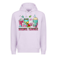 Lilac science teacher coffee cups Premium Hoodie - Zillion Design Studio