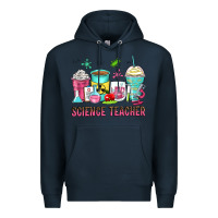 Navy science teacher coffee cups Premium Hoodie - Zillion Design Studio