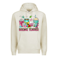Oatmeal Heather science teacher coffee cups Premium Hoodie - Zillion Design Studio