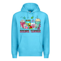 Ocean Blue science teacher coffee cups Premium Hoodie - Zillion Design Studio