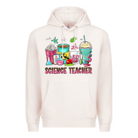 Pale Pink science teacher coffee cups Premium Hoodie - Zillion Design Studio