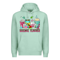 Seafoam science teacher coffee cups Premium Hoodie - Zillion Design Studio