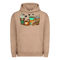 Pigment Burro skeleton coffee cups Urban Hoodie - Zillion Design Studio