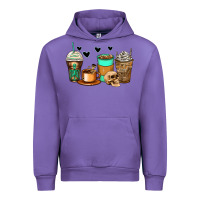 Tulip skeleton coffee cups Urban Hoodie - Zillion Design Studio