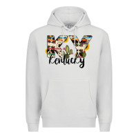 Dove Grey kentucky state cowhide serape cactus Premium Hoodie - RanaPortraitStore