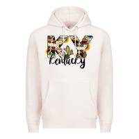 Pale Pink kentucky state cowhide serape cactus Premium Hoodie - RanaPortraitStore