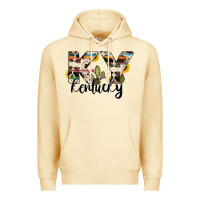Pina Colada kentucky state cowhide serape cactus Premium Hoodie - RanaPortraitStore
