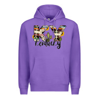 Purple kentucky state cowhide serape cactus Premium Hoodie - RanaPortraitStore