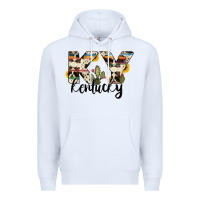 White kentucky state cowhide serape cactus Premium Hoodie - RanaPortraitStore