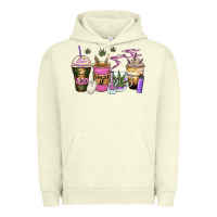 Pigment Pistachio weed coffee cups Urban Hoodie - Zillion Design Studio