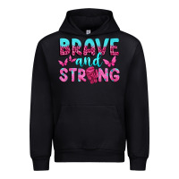 Black Brave and Strong Urban Hoodie - texasbilliewilder