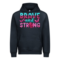 Navy Brave and Strong Urban Hoodie - texasbilliewilder