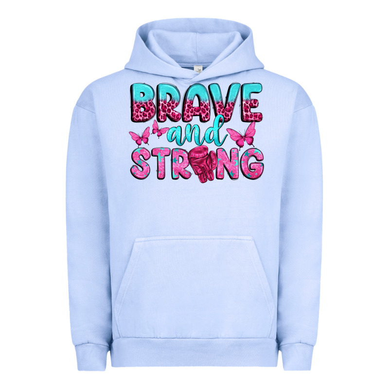 Brave And Strong Urban Hoodie by texasbilliewilder | Teevron