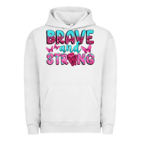 Pigment Lunar Rock Brave and Strong Urban Hoodie - texasbilliewilder