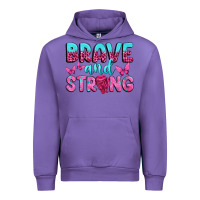 Tulip Brave and Strong Urban Hoodie - texasbilliewilder
