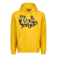 Lemon georgia state cowhide serape cactus Premium Hoodie - RanaPortraitStore