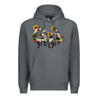 Rock georgia state cowhide serape cactus Premium Hoodie - RanaPortraitStore