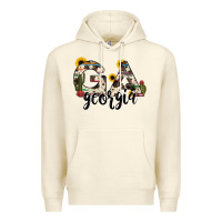 Sandshell georgia state cowhide serape cactus Premium Hoodie - RanaPortraitStore
