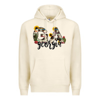 Tofu georgia state cowhide serape cactus Premium Hoodie - RanaPortraitStore