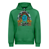 Emerald western rainbow  be kind Urban Hoodie - RanaPortraitStore
