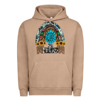 Western Rainbow  Be Kind Urban Hoodie | Teevron