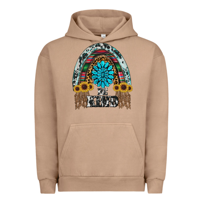 Western Rainbow  Be Kind Urban Hoodie by RanaPortraitStore | Teevron