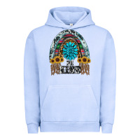 Pigment Grape Ice western rainbow  be kind Urban Hoodie - RanaPortraitStore