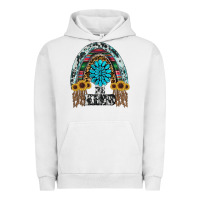 Pigment Lunar Rock western rainbow  be kind Urban Hoodie - RanaPortraitStore