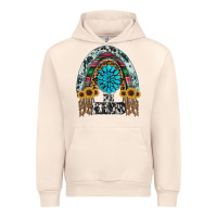 Sandshell western rainbow  be kind Urban Hoodie - RanaPortraitStore