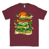 Burgundy buy me green beer and tell me ı am pretty Classic Tee - FaDigitalArtStudio