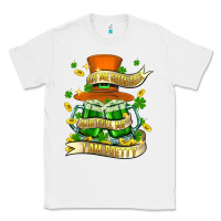 White buy me green beer and tell me ı am pretty Classic Tee - FaDigitalArtStudio