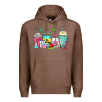 Chestnut science teacher coffee cups Premium Hoodie - Zillion Design Studio