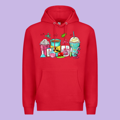 Science Teacher Coffee Cups Premium Hoodie Designed By Zillion Design Studio