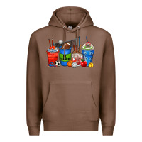 Chestnut p.e. teacher coffee cups Premium Hoodie - Zillion Design Studio