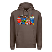 Coffee p.e. teacher coffee cups Premium Hoodie - Zillion Design Studio