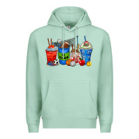 Seafoam p.e. teacher coffee cups Premium Hoodie - Zillion Design Studio
