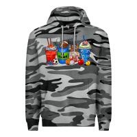 Slate Camo p.e. teacher coffee cups Premium Hoodie - Zillion Design Studio